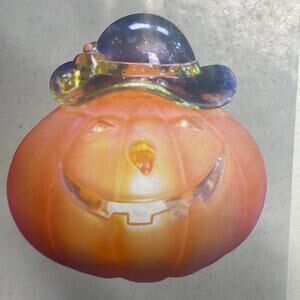 5” battery operated Mrs. Jack o lantern light up and sound new w/box nwt